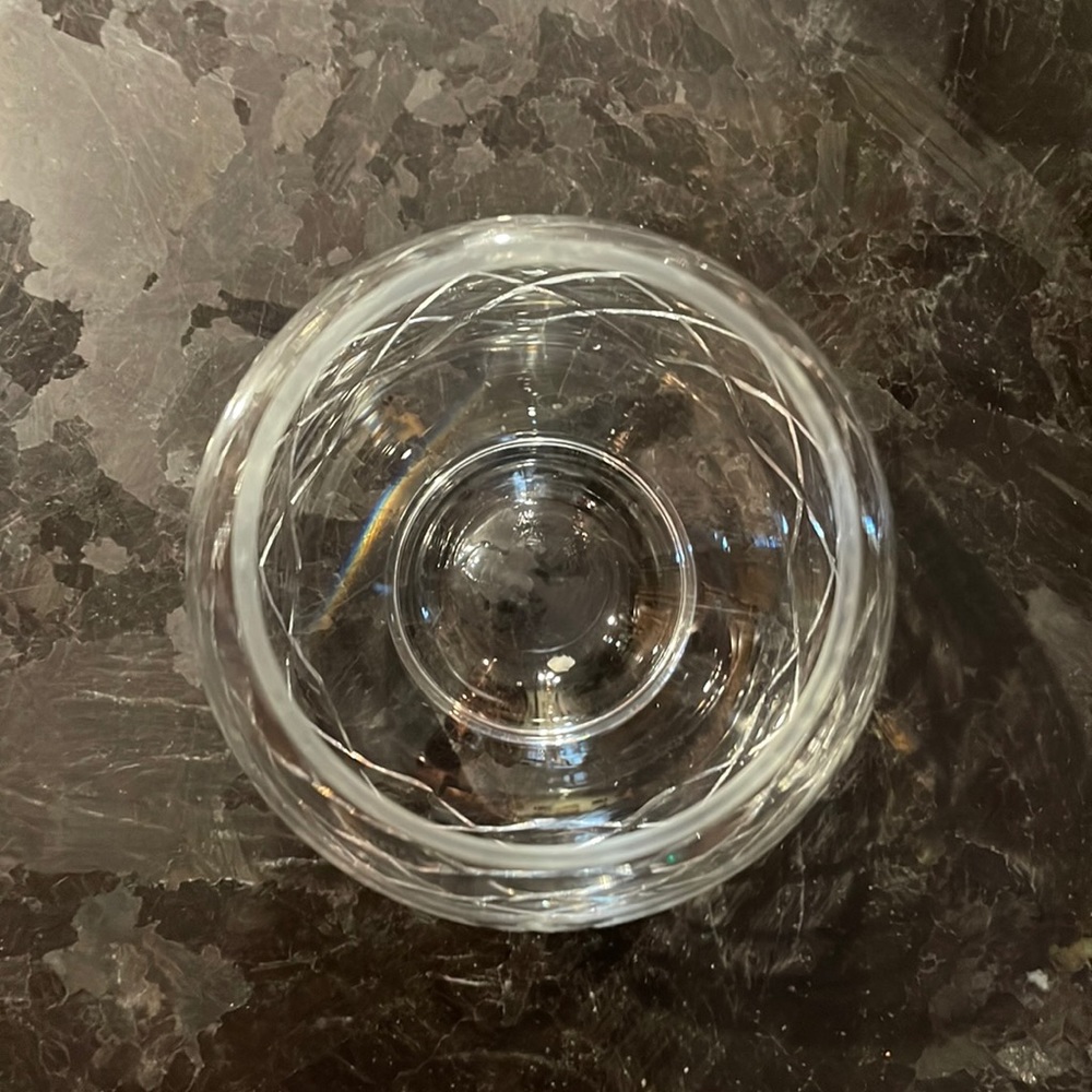 Mikasa Crystal candle holders